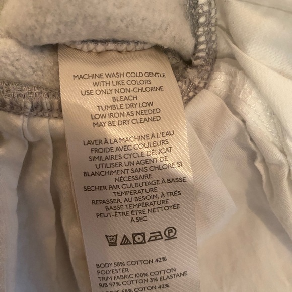 Maeve by Anthropologie V-Neck Twofer Sweatshirt Top – Medium (Oversized) SKU358 - Picture 10 of 13